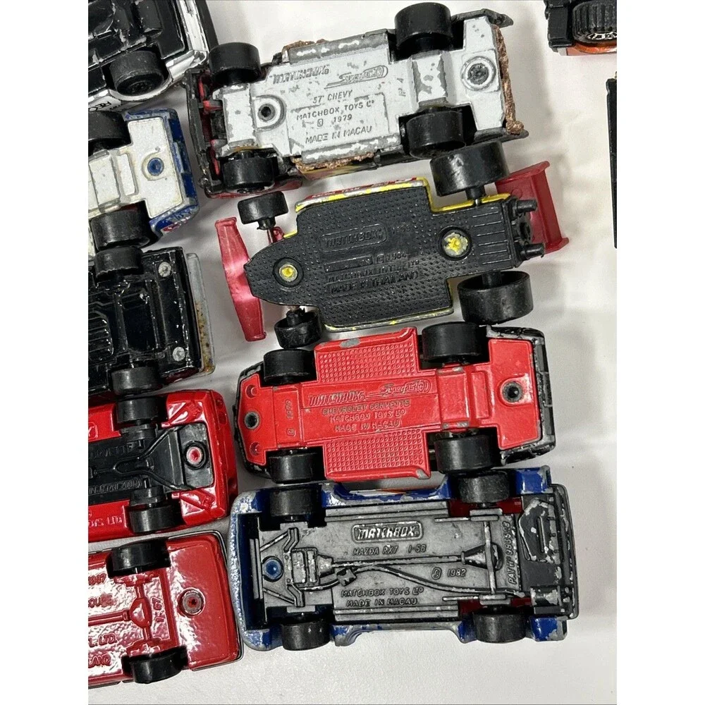 Vtg Matchbox Superfast Lot Turbo Z Mustang Corvette Audi Chevy Land Rover Mazda
